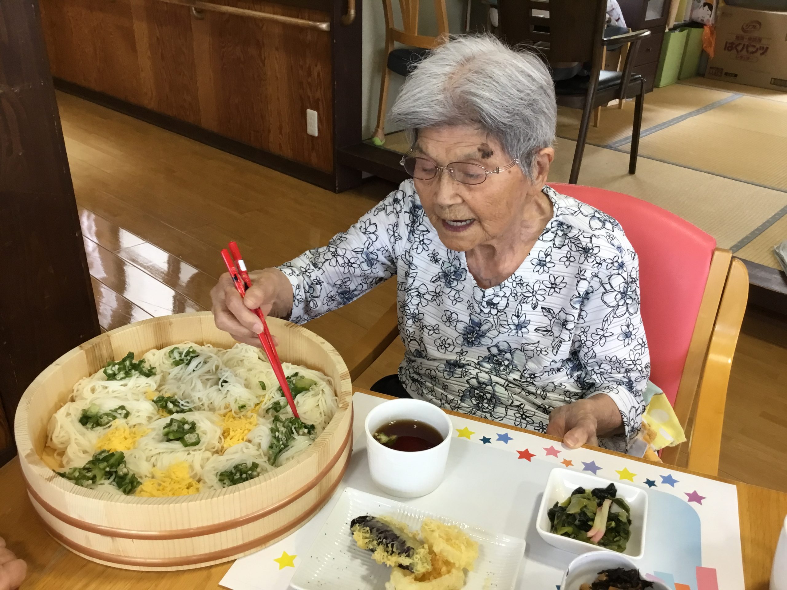 七夕の日☆彡～昼食編～